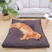 Soft Litter Mat Cushion Warm Sleeping Pet Bed With Anti-Slip Bottom