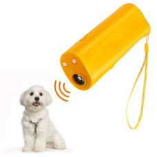 3 in 1 Anti Barking Stop Bark Training Device Trainer LED Ultrasonic Without Battery