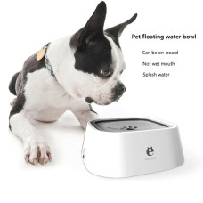 ABS Plastic Non-wetting Floating Design Drinking Water Bowl Dispenser for Pet